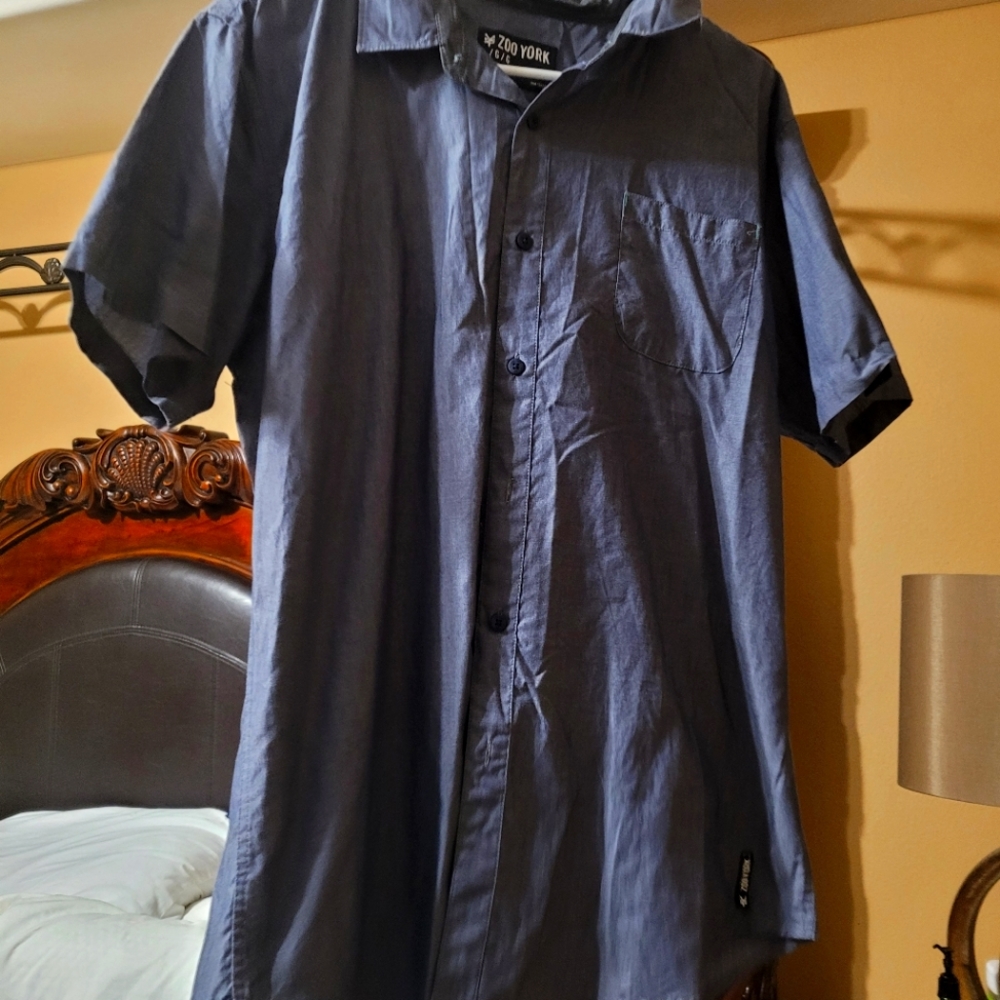 Zoo York! Large! Gray Metallic!